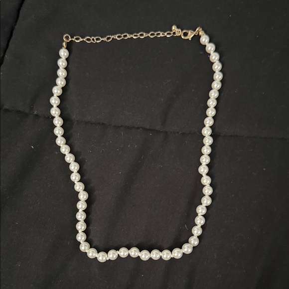 Princess Polly Jewelry - Princess Polly Gold and White Pearl Necklace